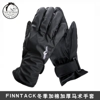 equestrian winter gloves knight riding horses wearing cotton thicken gloves anti wear keeping warm gloves