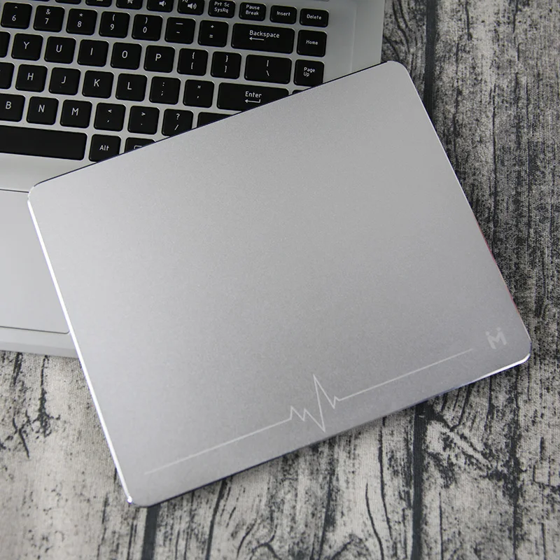 Металлический Коврик для мыши Супер Симпатичный Алюминиевый Настольный коврик |