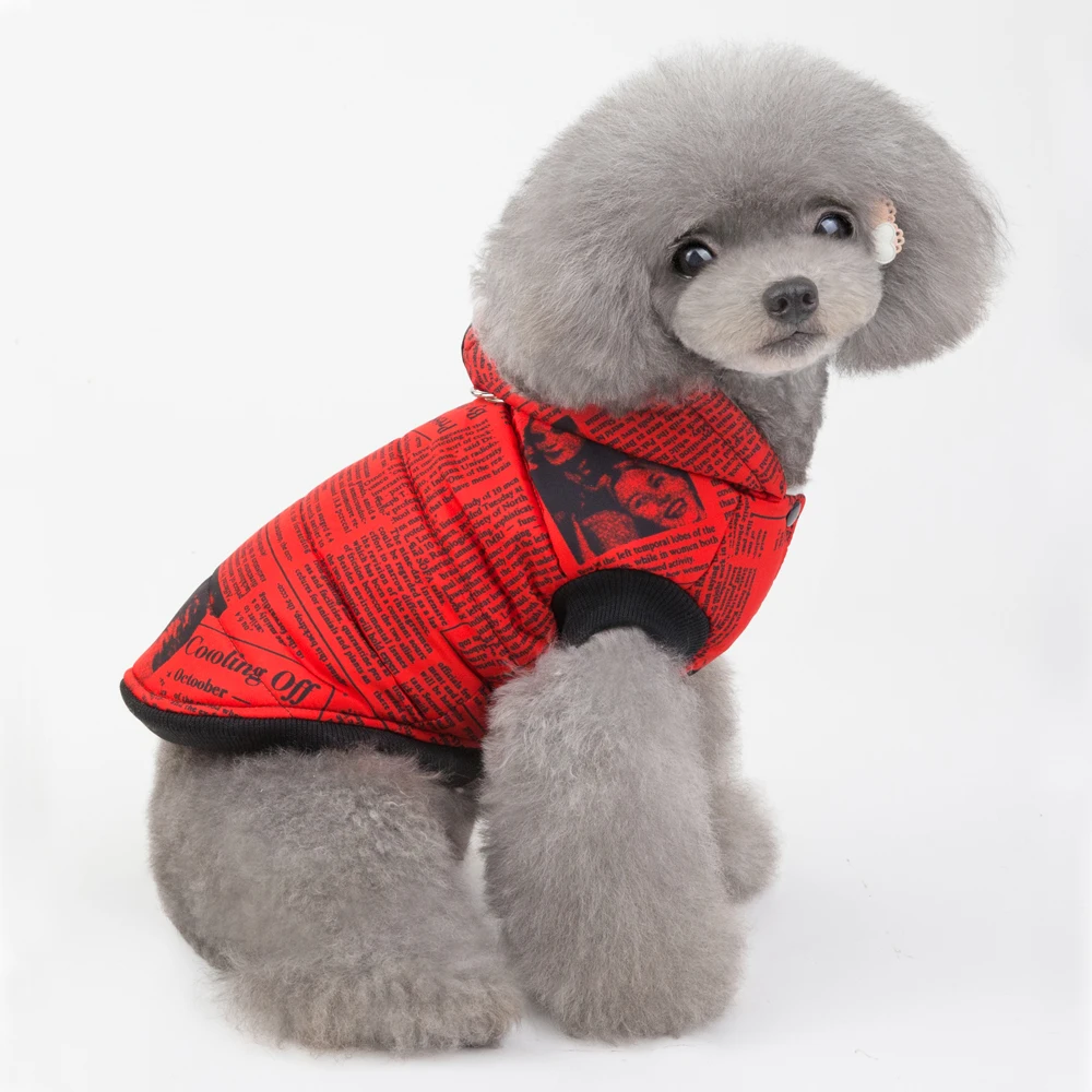 Новинка 2019 водонепроницаемая зимняя одежда для маленьких собак толстые теплые