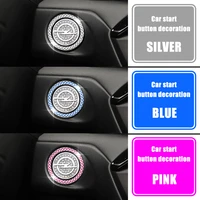 car start engine stop ignition ring crystal ignition push button decorative sticker for opel astra j h g insignia mokka corsa d