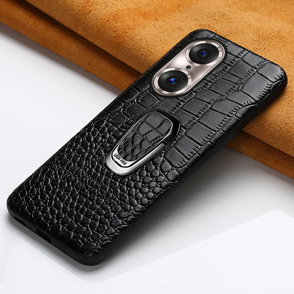 

Genuine Leather Magnetic Case For Honor 50 60 Pro 10X Lite 9X 8X V30 Pro V20 V10 Magic 3 Cover For 10i 20i 30 Pro 20 Pro 10 Lite