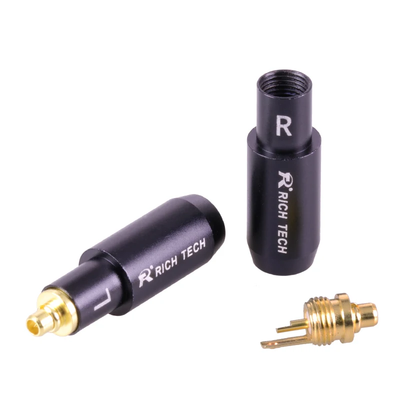Type 2 2шт MMCX HIFI Разъем для наушников, позолоченный MMCX разъем для наушников ESW750 ESW950 ES770H 990H - Цвет: Type 2