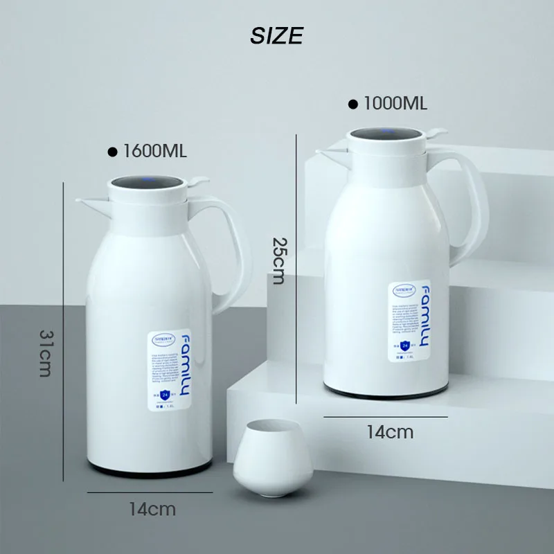 Термос из нержавеющей стали большой емкости 1/1 6 л умный сенсорный цифровой