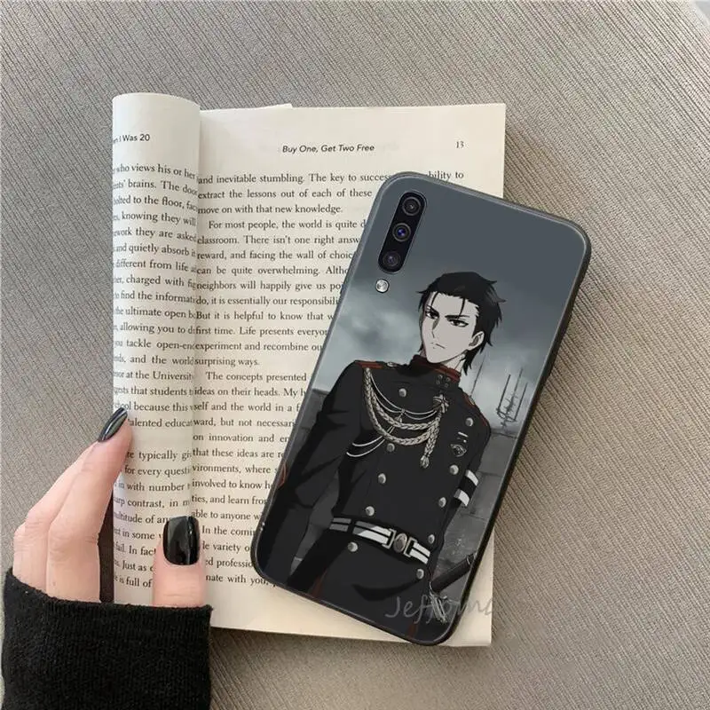 

Guren Ichinose anime Phone Cases For Samsung galaxy S note 7 8 9 10 20 fe edge A 6 10 20 30 50 51 70 lite plus Soft Silicone