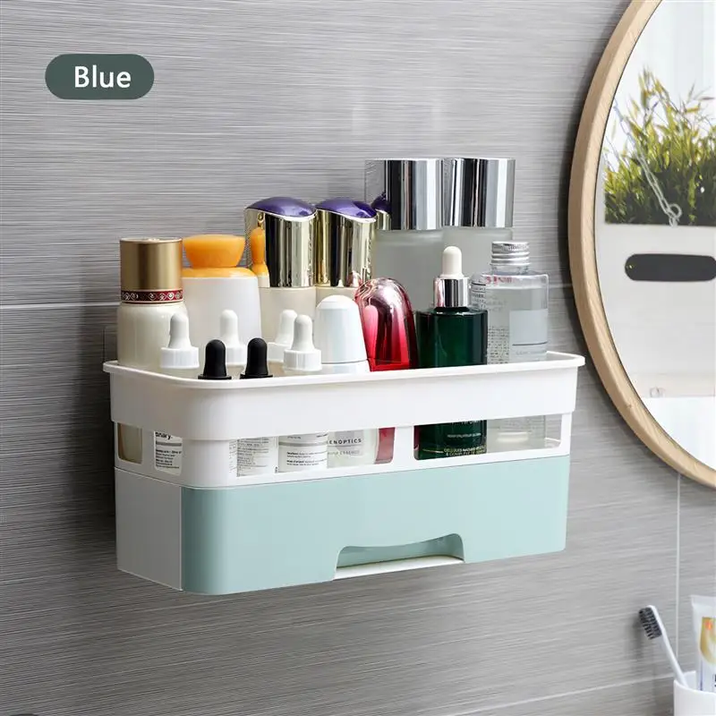 

Detachable Shelves No-Drill Hand-Washing Sink Racks Waterproof Storage Boxes Shower Shelf Durable Organizer Bathroom Accessories