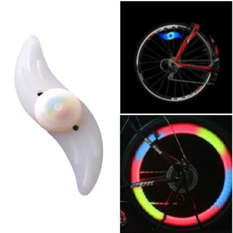 Спицевая проволока шина колеса светодиодная яркая лампа светильник Luz Bicicleta Luces Hot