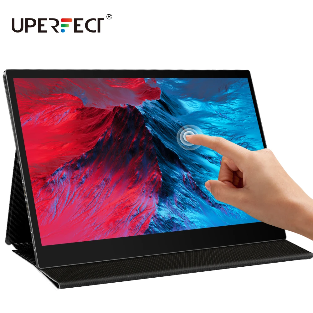 

Портативный игровой монитор UPERFECT, 13,3 дюйма, 1080P, FHD, с сенсорным экраном, с разъемом Type-C Mini HDMI, для ноутбуков и ПК