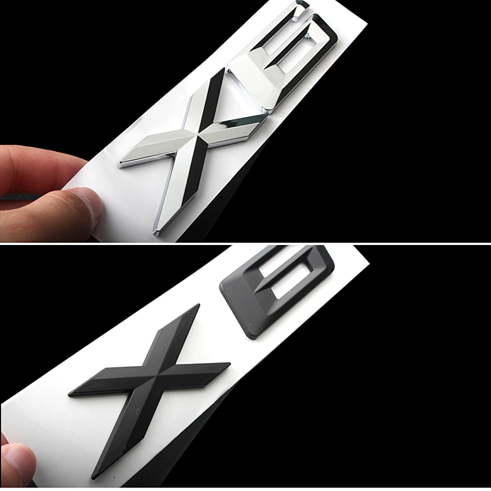 Наклейка с логотипом на задний багажник для BMW M Performance X1 X3 X5 X6 GT E53 E70 E71 E72 E83 G01