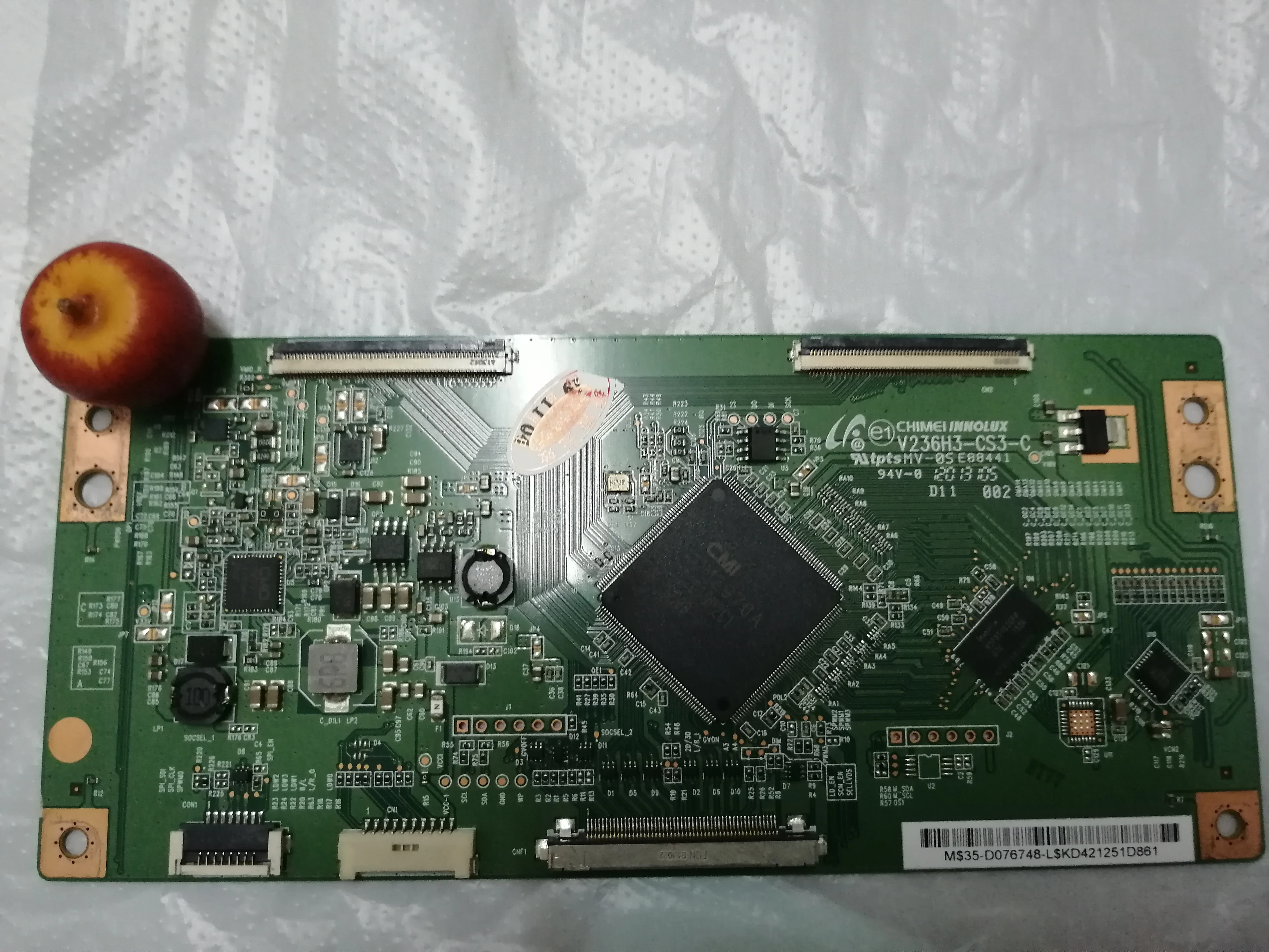 T-con V236h3-cs3-c V390hk1-ls5 Placa Lógica para Conectar com Led39k310j3d Conectar Placa