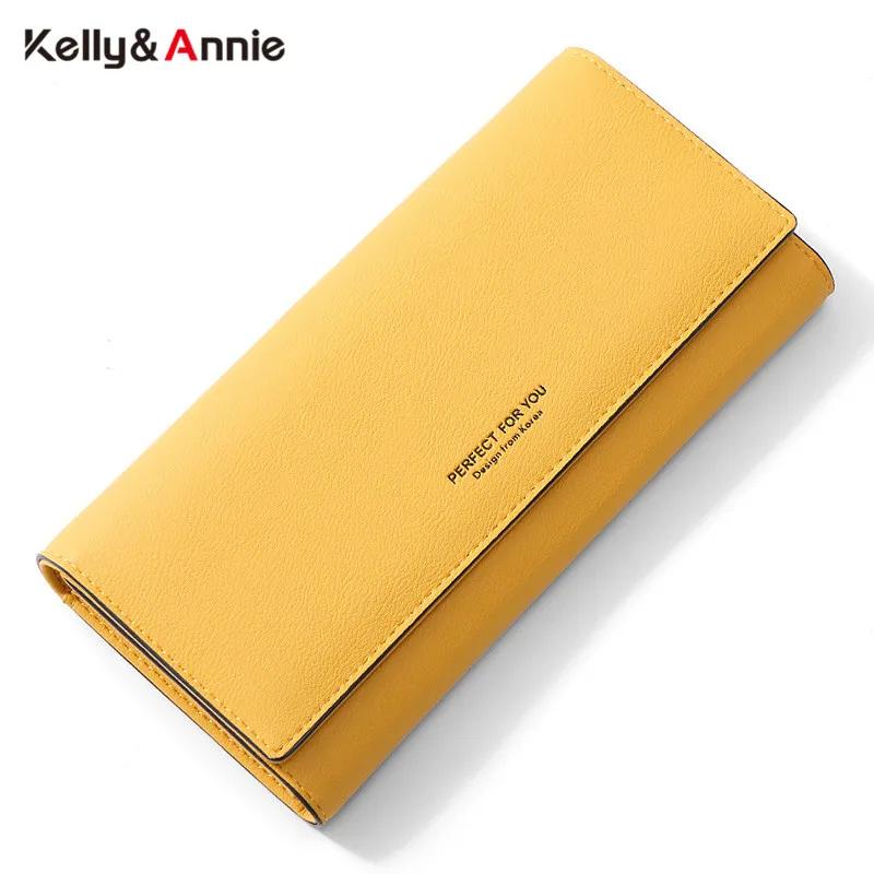 

Кошелек женский, кожаный, большой емкости, длинный