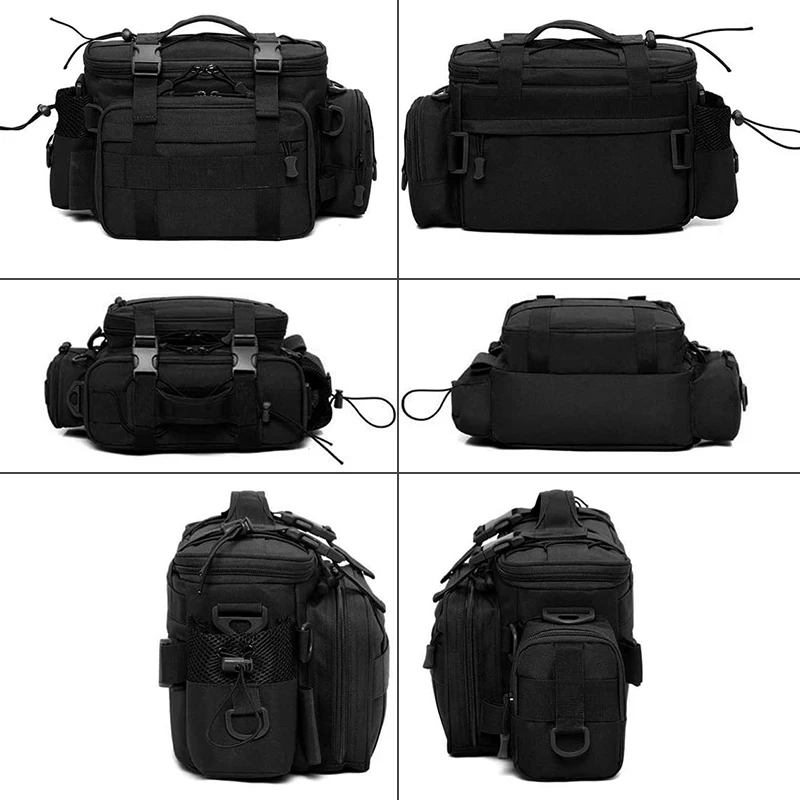 

Waist Bag Multifunctional Waterproof Fishing Rod Bag Shoulder Bag Shoulder Bag Fishing Bag