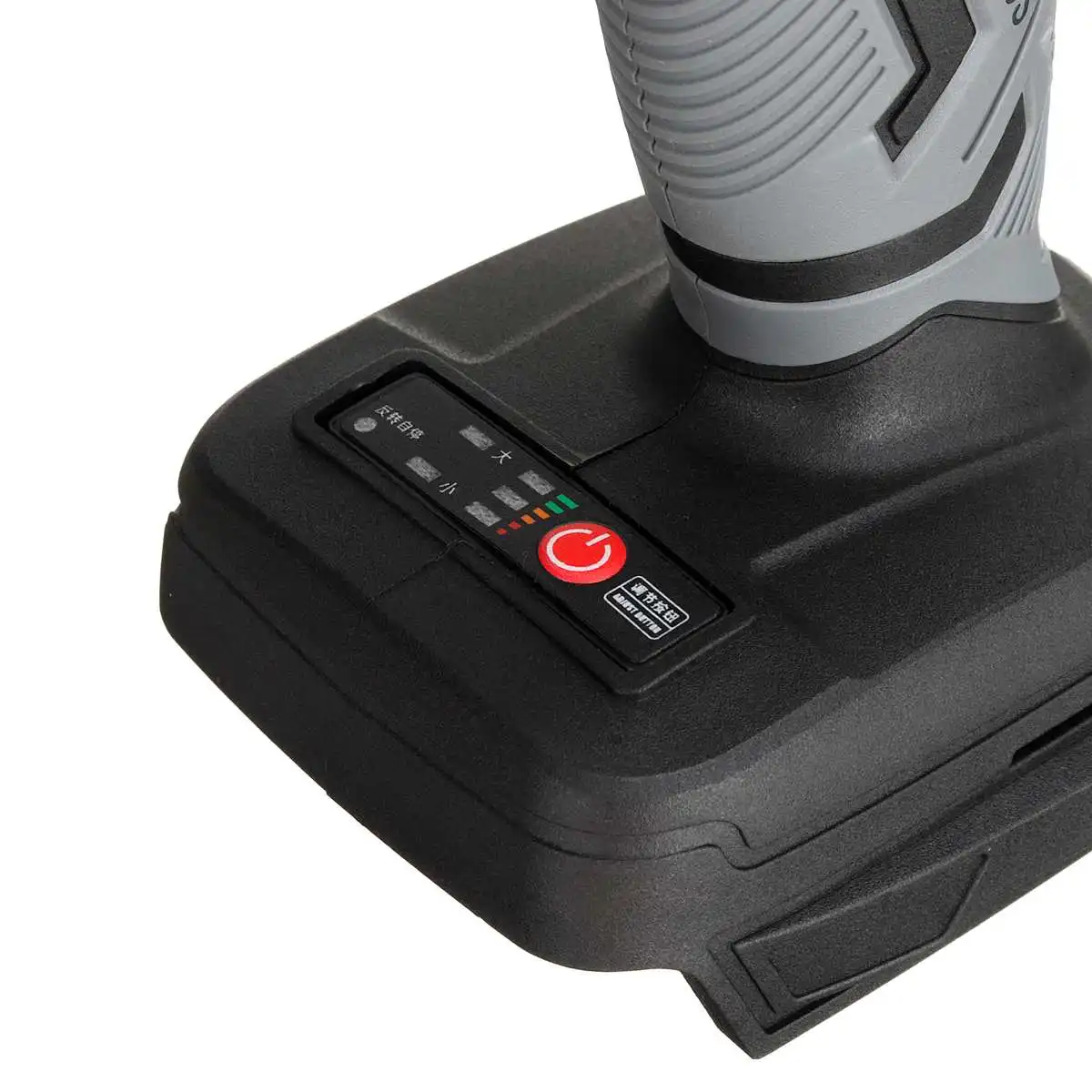 

18V 588Nm Rechargeable Electric Brushless Impact Wrench 1/2 Socket Wrench Cordless Handheld Power Tool for Makita Battery