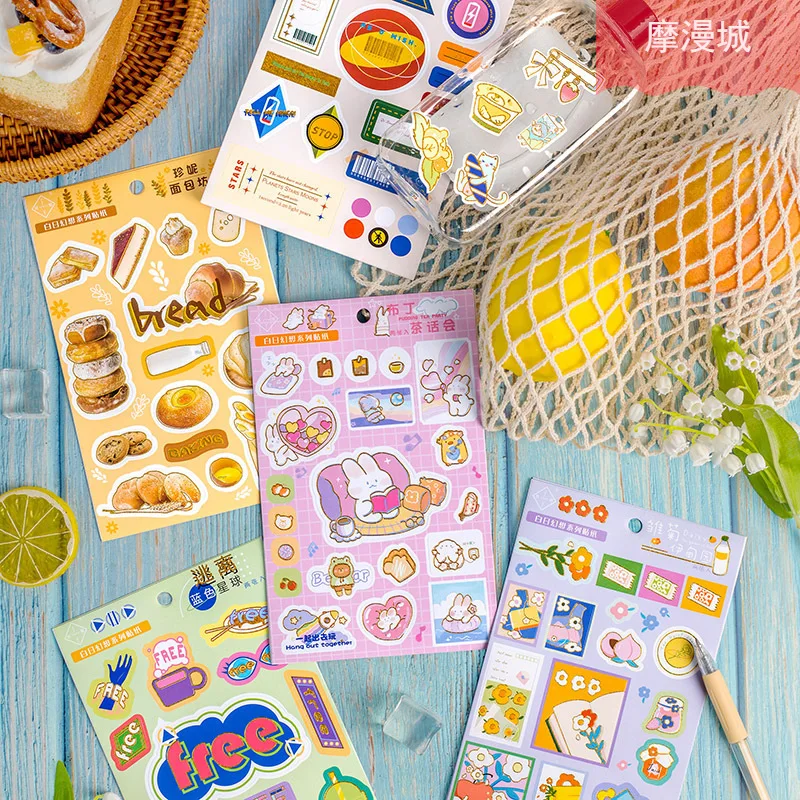 

20sets/lot Kawaii Stationery Stickers Daydream Series stickers Planner Decorative Mobile Stickers