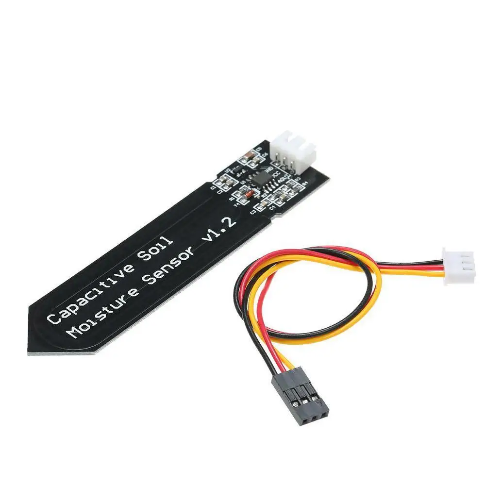 

Capacitive Soil Moisture Sensor Module Corrosion Resistant Capacitive Voltage Analog Sensor Soil Wire Wide Moisture W4H6
