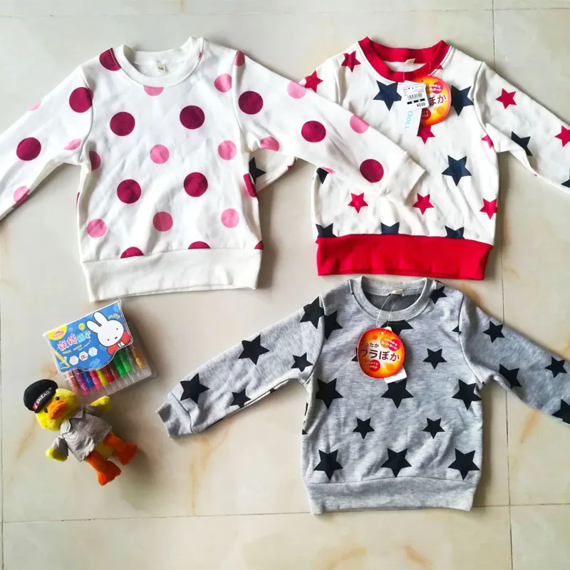 Детская осенне Весенняя рубашка с бархатной подкладкой|Майки - Цена: 307,11 руб.