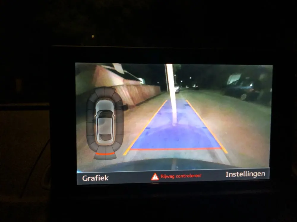 Рукоятка багажника камеры заднего вида с траекторией для Audi A3 8V MIB UNIT 8V0827566B 8V0 827 566