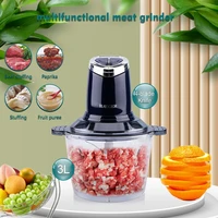 household blender minced stuffing meat grinder multi function electric cooking machine large capacity double knife meat mixing
