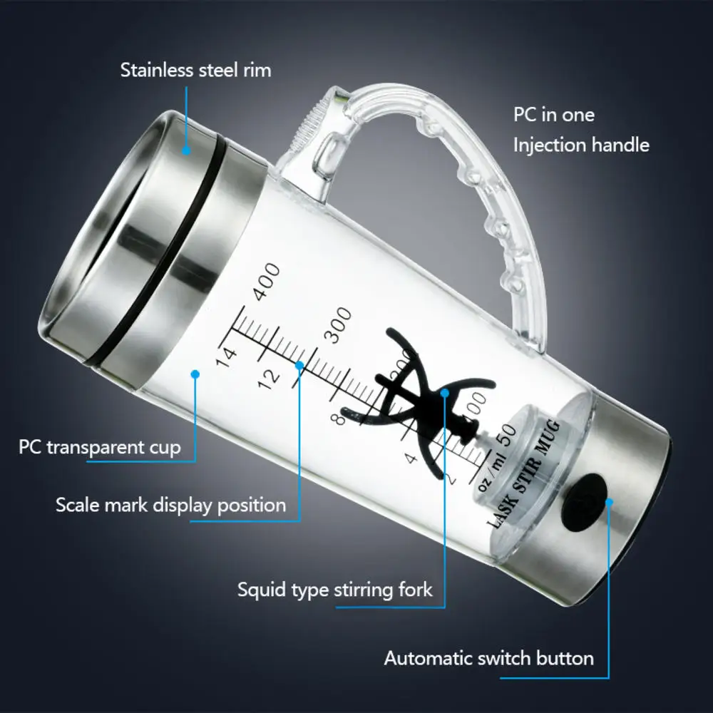 

Hot sale Self Stirring Mug Automatic Electric Lazy Automatic Coffee Mixing Tea Mix Cup Travel Mug Double Insulated thermal Cup