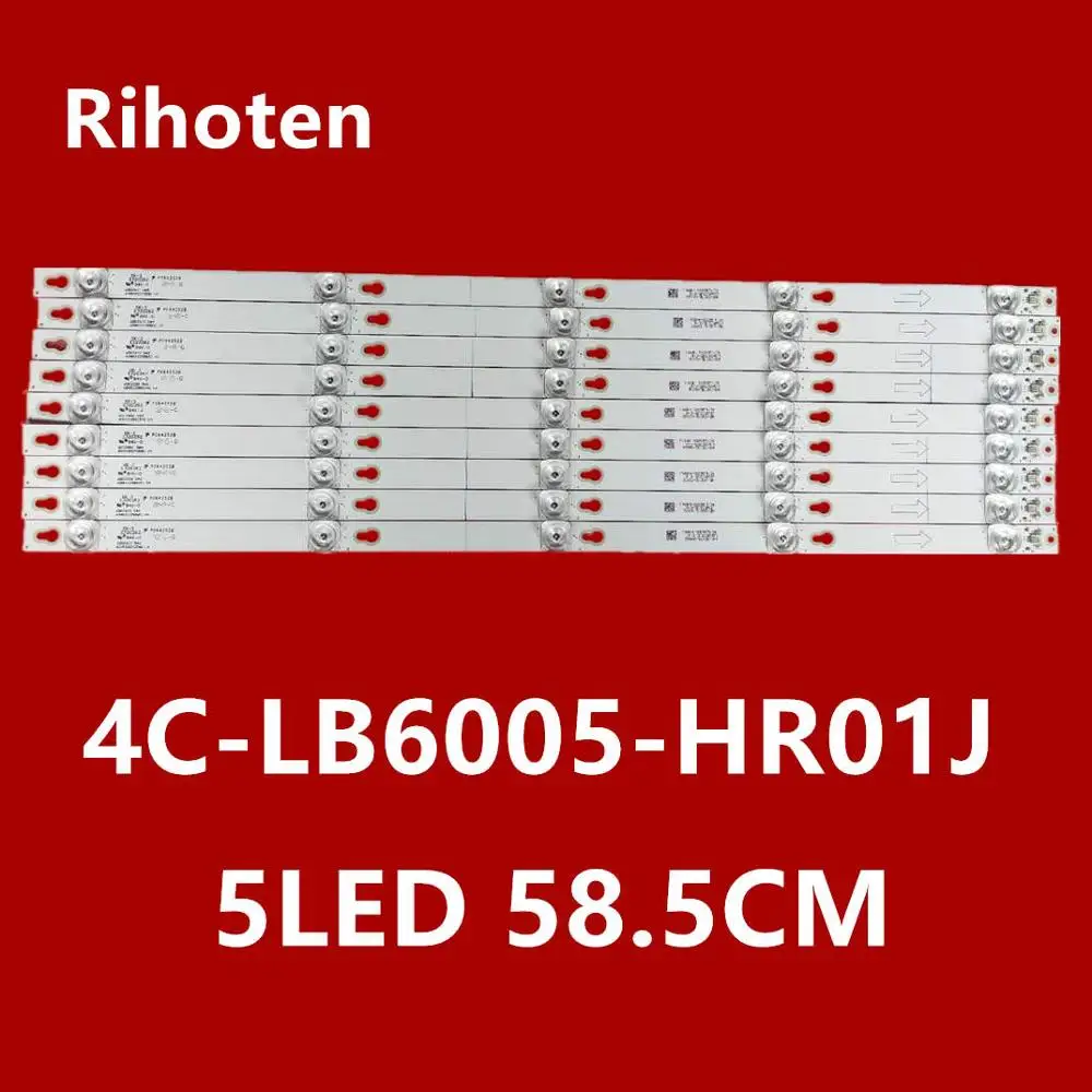 9 шт./лот TCL 60A730U L60P2 UD 60D2900 светодиодная подсветка 60HR330M05A0 4C LB6005 HR01J экран LVU600LG0T5 5