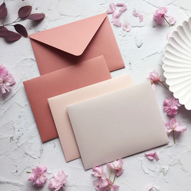 

20pcs/lot Japanese Robe Paper Craft Thicken Envelopes for Birthday Christmas Paper Letter Wedding Writing Invitations Gift