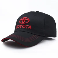 high quality 100cotton toyota 3d embroidery baseball cap unisex man women outdoor sports car trucker hat off road racing gorras