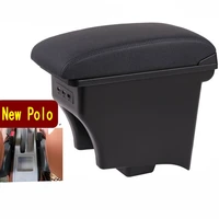 for polo armrest box polo v universal 2009 2018 car center console modification accessories double raised with usb