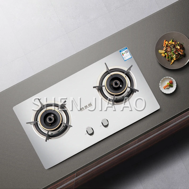 Настольная газовая плита с сжиженным газом Встроенная двойного назначения