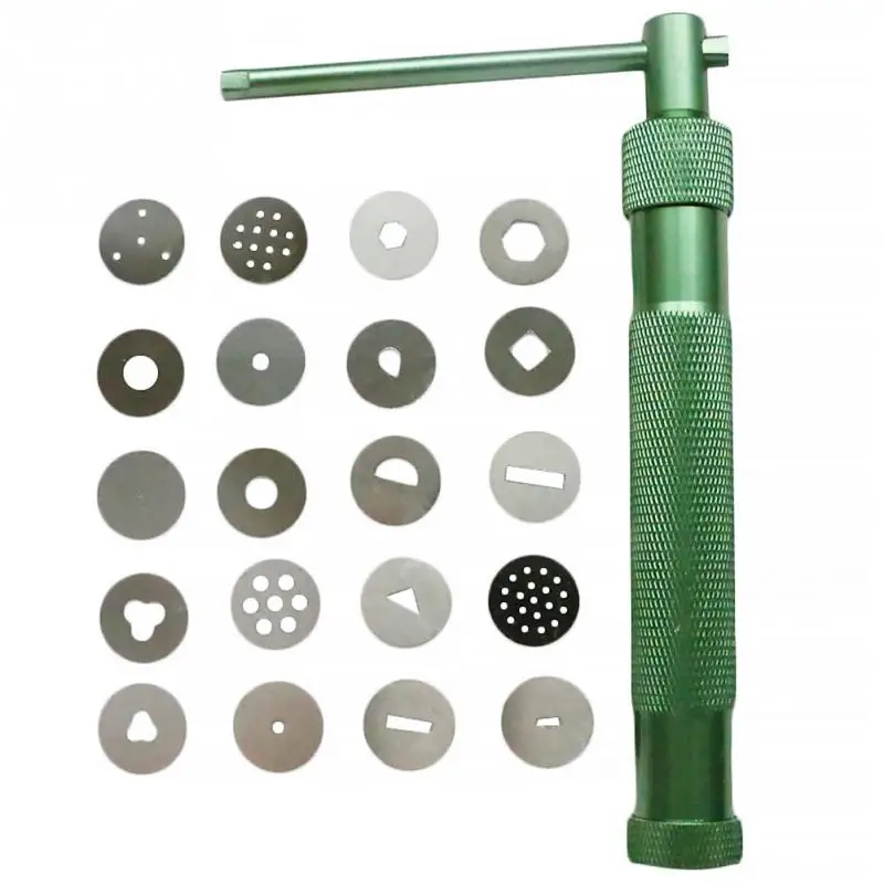 Инструменты для выдавливания глины инструмент торта пистолет выпечки форма