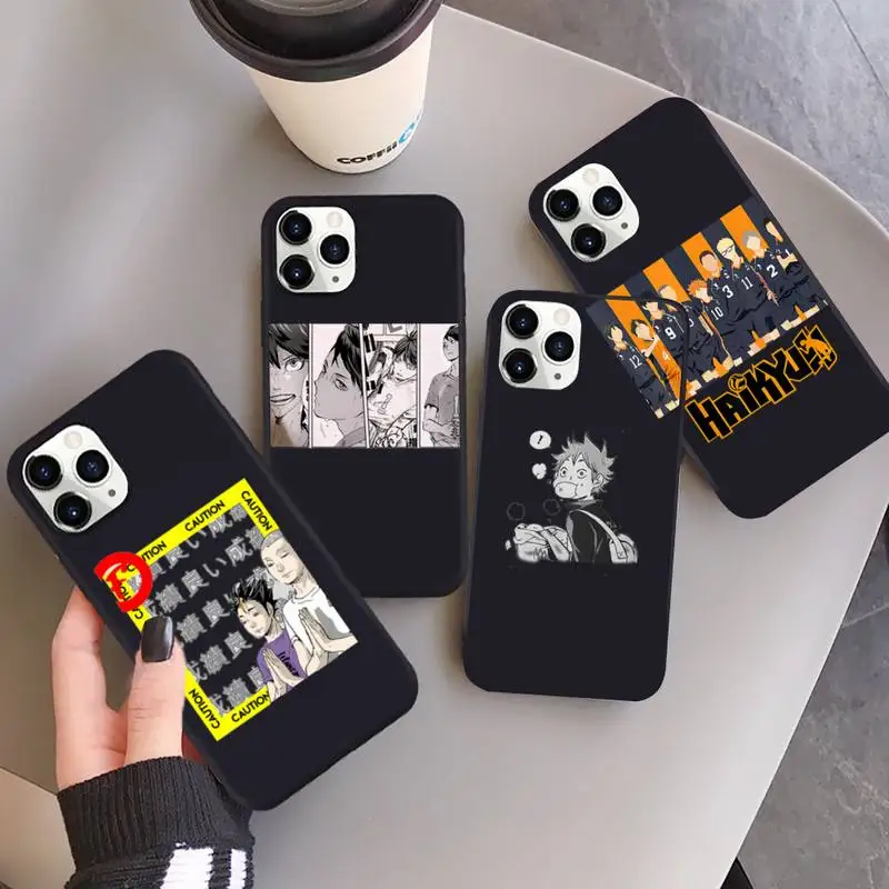

Haikyuu Phone Case for iPhone 13 12 11 mini pro XS MAX 8 7 6 6S Plus X SE 2020 XR