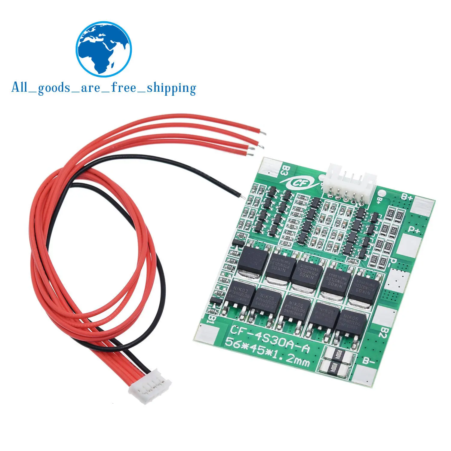 Новое поступление 4S 30A 14,8 V литий-ионный аккумулятор 18650 BMS пакеты Щит защиты печатной платы баланс Интегральные схемы