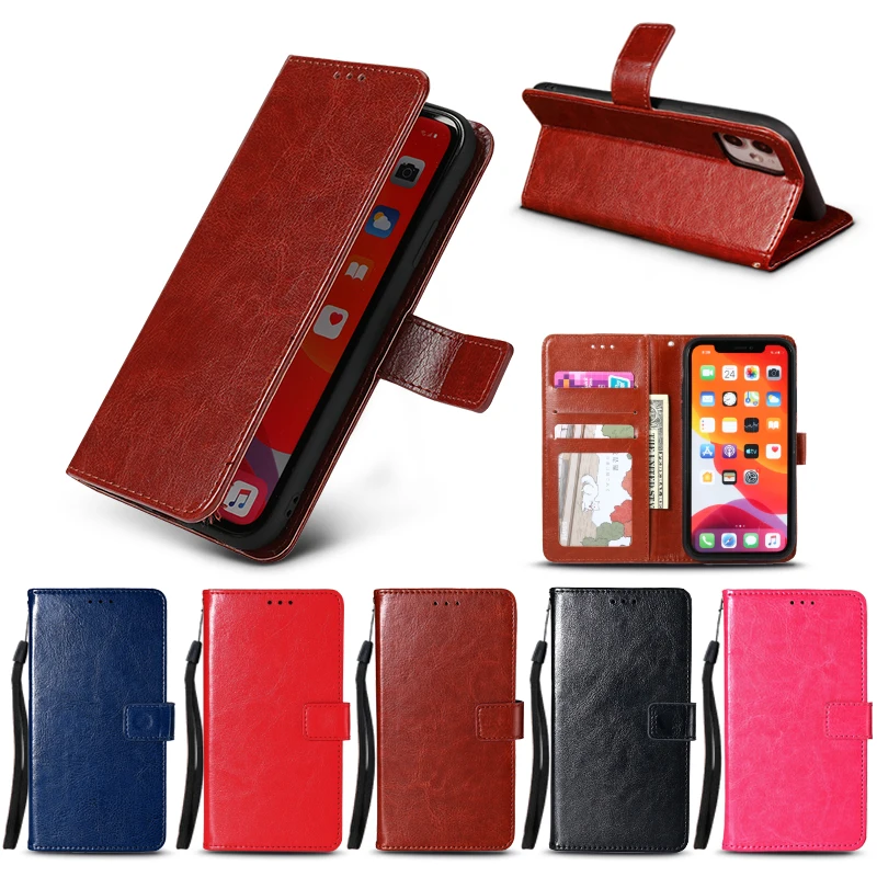 Чехол-книжка для Alcatel 1A 1B 1C 1S 1V 1X 2021 2020 2019 5003D 5009D 5004D 5033D 5024D кожа | Мобильные телефоны