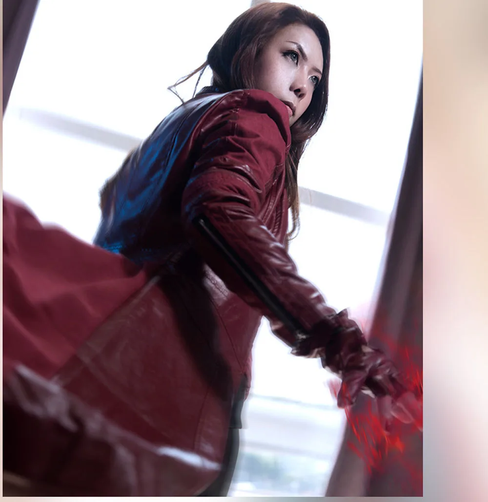 VEVEFHUANG Wanda Maximoff Алая ведьма косплей костюм Капитан Америка Civil War косплей костюм костюмы для взрослых на Хэллоуин