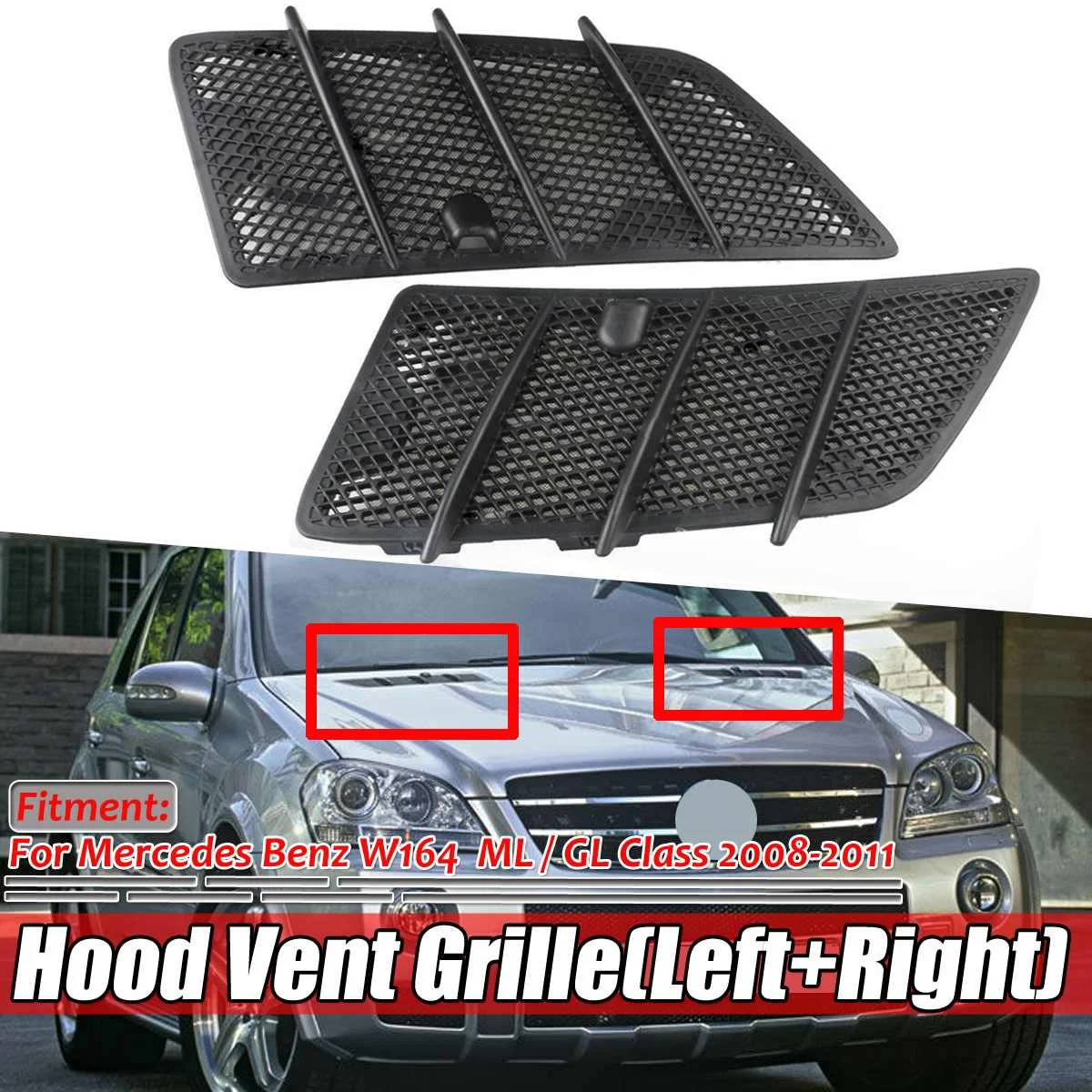 Высококачественные вентиляционные отверстия для передней капота автомобиля