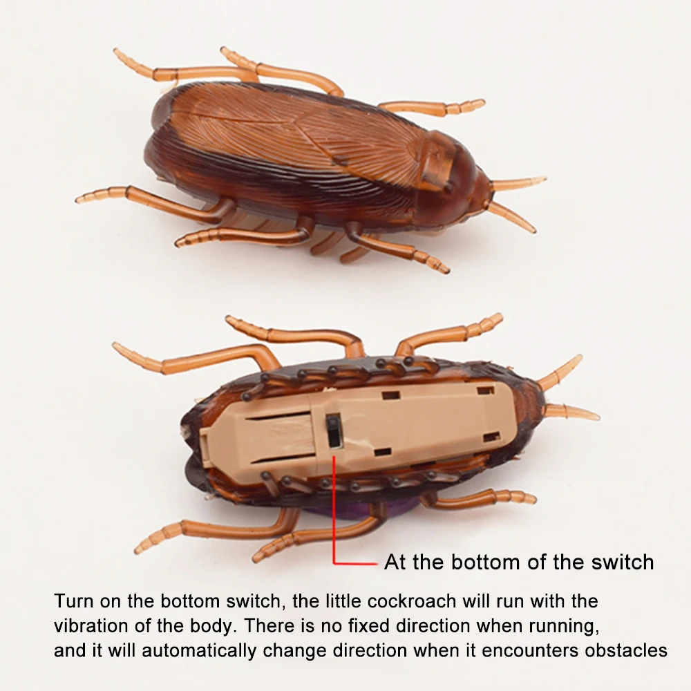 

1pcs Dog Cat Toy Interactive Electronic Cockroach Cat Intelligence Training Toy Fun Cat Toy Interactive Training Pet Supplies