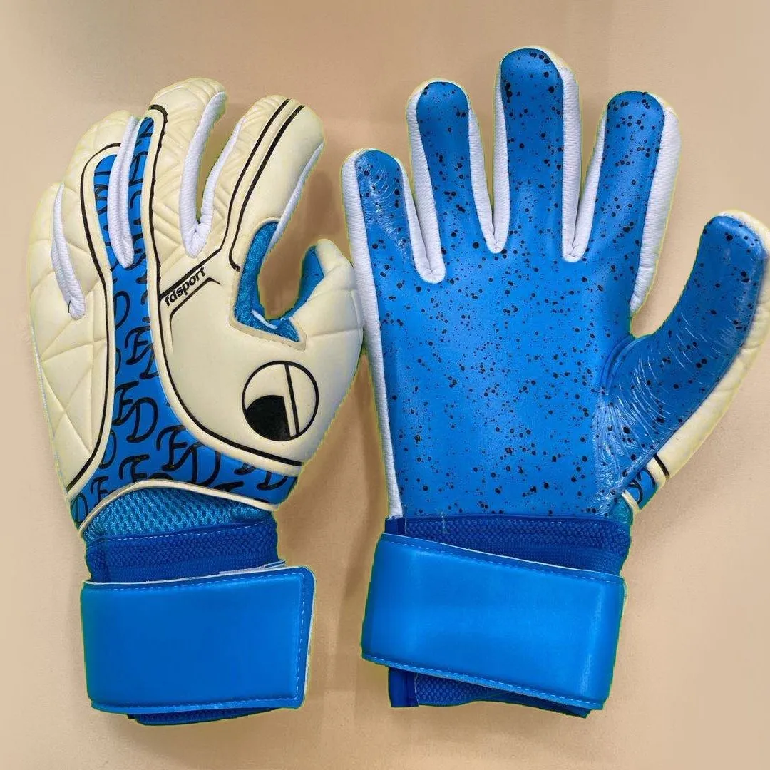 

Professional Goalie Gloves Kids Soccer Latex Adult Goalkeeper Accessories Futsal with Fingers Protector Kaleci Goalie Training