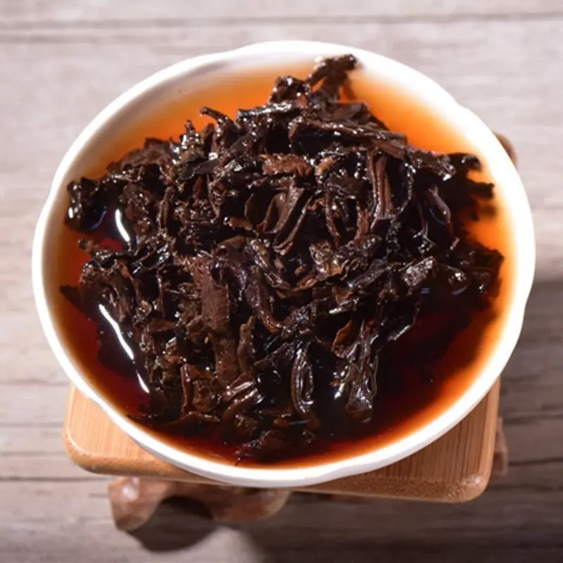 357 г Китайский Юньнань водяной золотой бутон старый спелый чай пуэр А + для