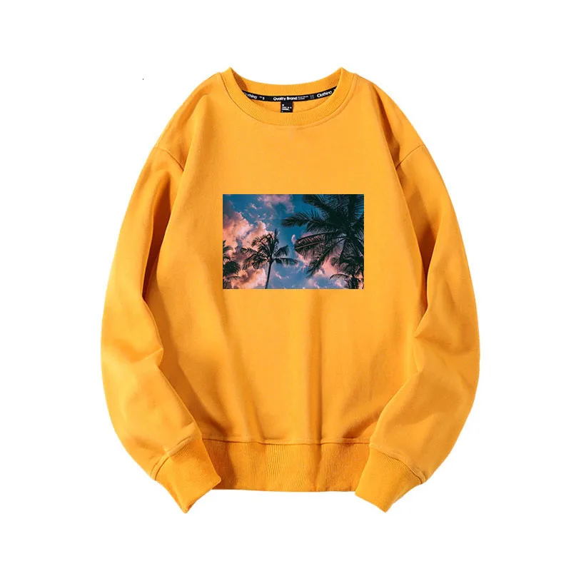 

Men Sweatshirts Student 2021 New Spring And Autumn Male Pullover Fashion Thin Black White Gray Red Yellow Korean style H14