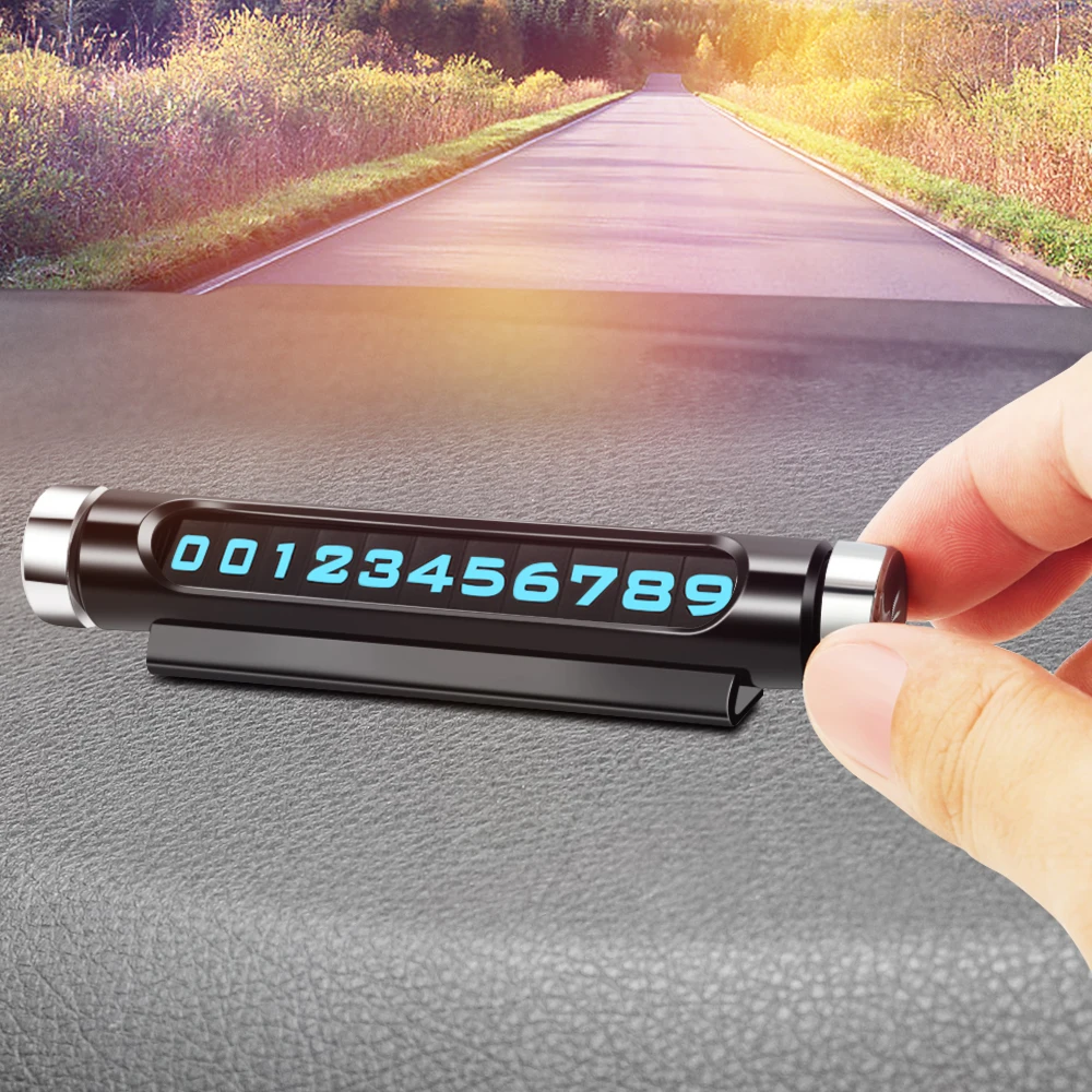 Автомобильная Поворотная Временная парковочная карта для skoda octavia rapid kodiaq a5 suzuki