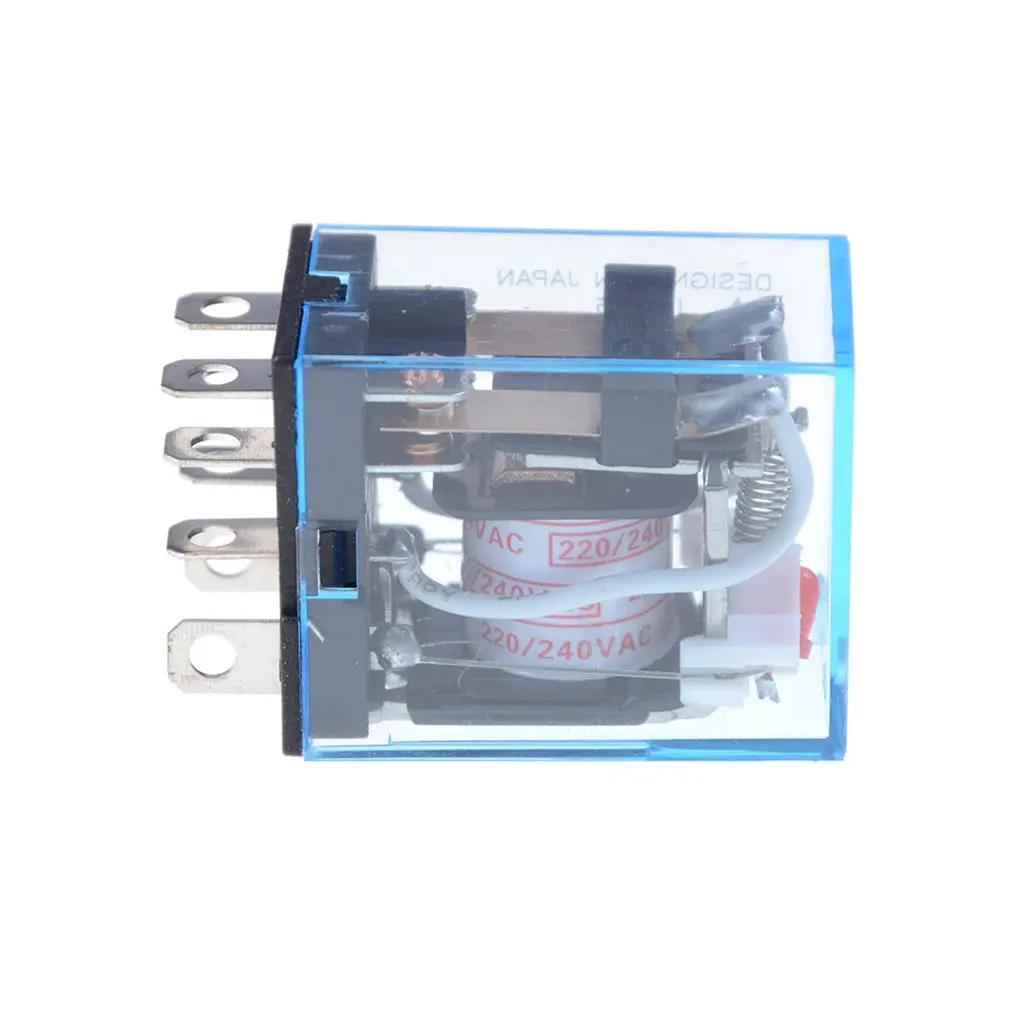 10PCS Coil Power Relay LY2NJ DPDT 8 Pin PTF08A JQX-13F Socket Base Electronic Micro Mini Electromagnetic Module Switch | Обустройство
