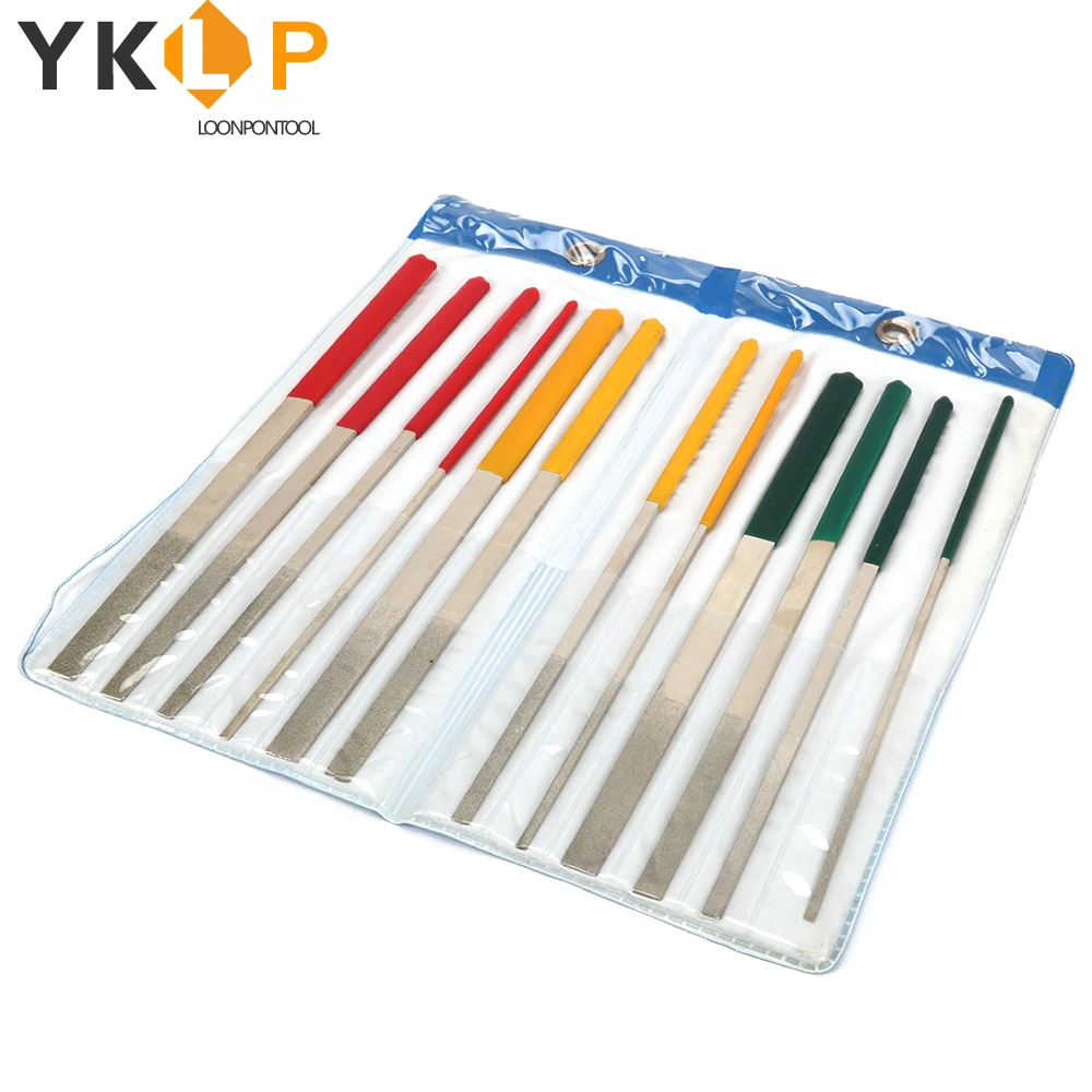 12 шт. набор инструментов для ремонта ювелирных изделий 7 дюймов 180 мм|Абразивные