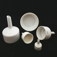 1pcs 40mm 60mm 80mm 100mm 120mm 150mm ceramic buchner funnel laboratory filter funnel pumping filter bottle matching tools