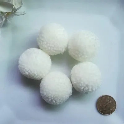 3 см пряжа помпон шарики-Помпоны Pompones свадебные Рождественский Декор дома детская шапка швейные принадлежности cделай сам рукоделия 10 шт
