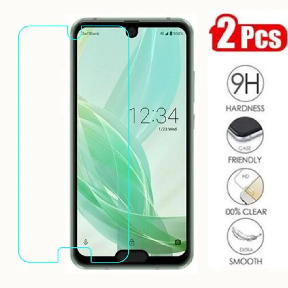 9H 2.5D для Sharp AQUOS R2 компактное закаленное стекло компактная стеклянная