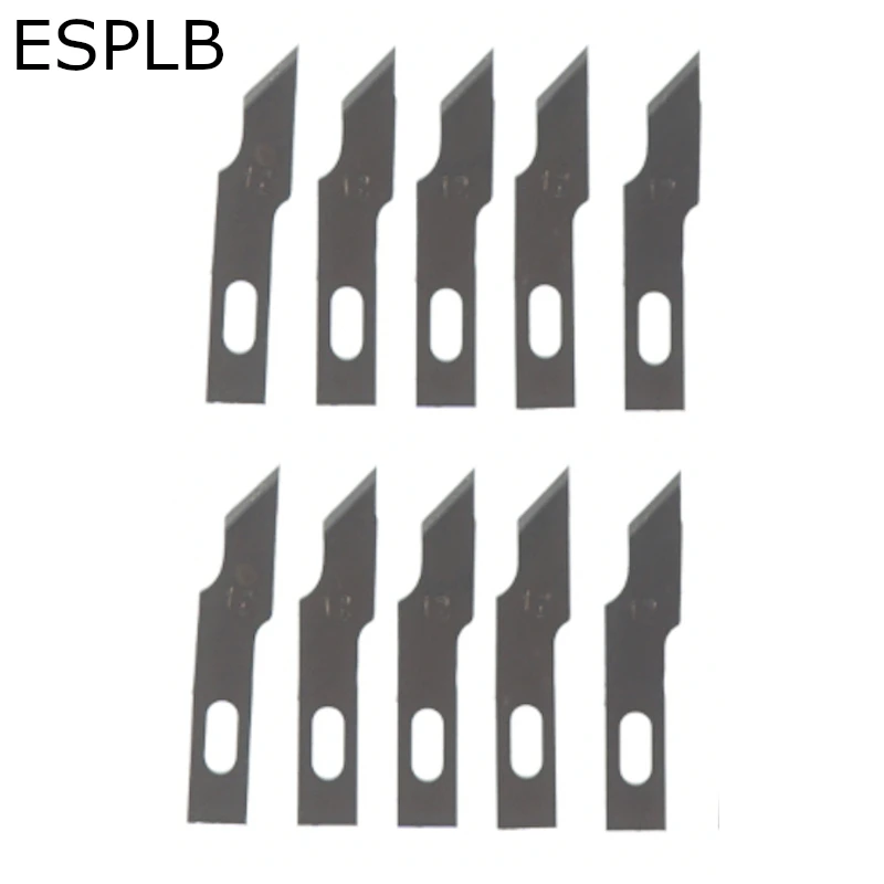 10pcs #1/3/7/16/12/4/11/A16 Engraving Curved Knife Blades Stainless Steel Replacement Metal Blade Wood Carving Craft | Инструменты