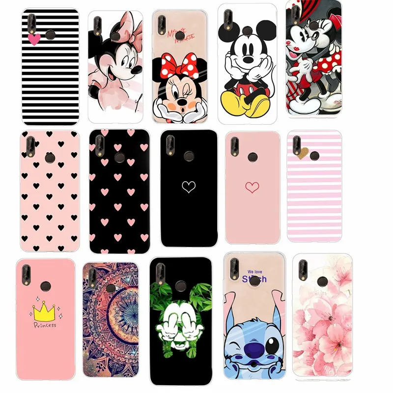 Чехол для huawei P20 Lite, чехол для телефона Funda, мягкий ТПУ для huawei P20 P10 P9 Mate10 Lite, силиконовый чехол для huawei P20 Lite