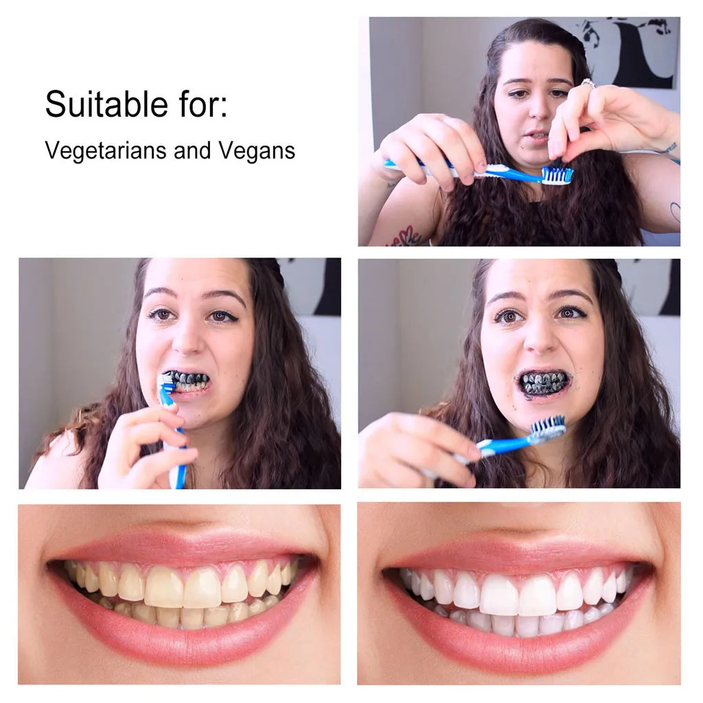 Отбеливающий зубной порошок ZJXM для ежедневного использования гигиена полости