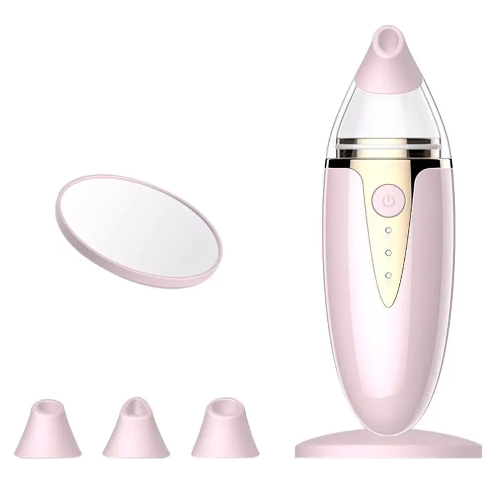 

4in1 Facial Blackhead Remover Face Cleanser Machine Pore Blackhead Vacuum Acne Extractor Kit Facial Cleaning Tools Device