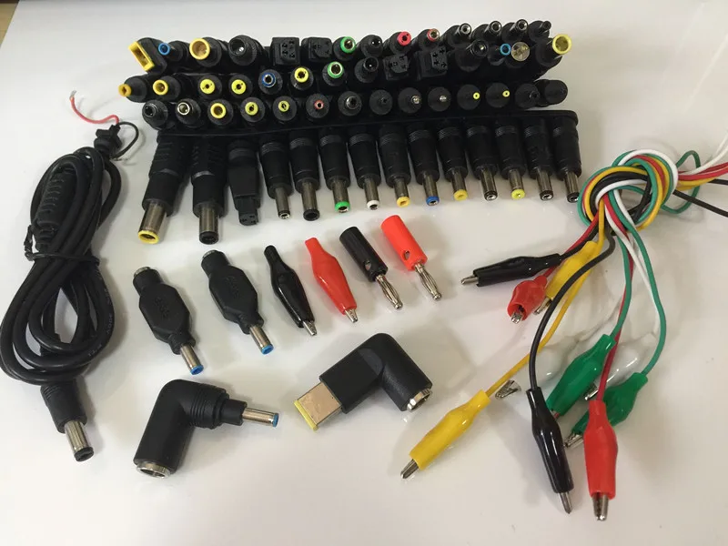 69 шт. Универсальный адаптер питания постоянного тока для ноутбука штекер