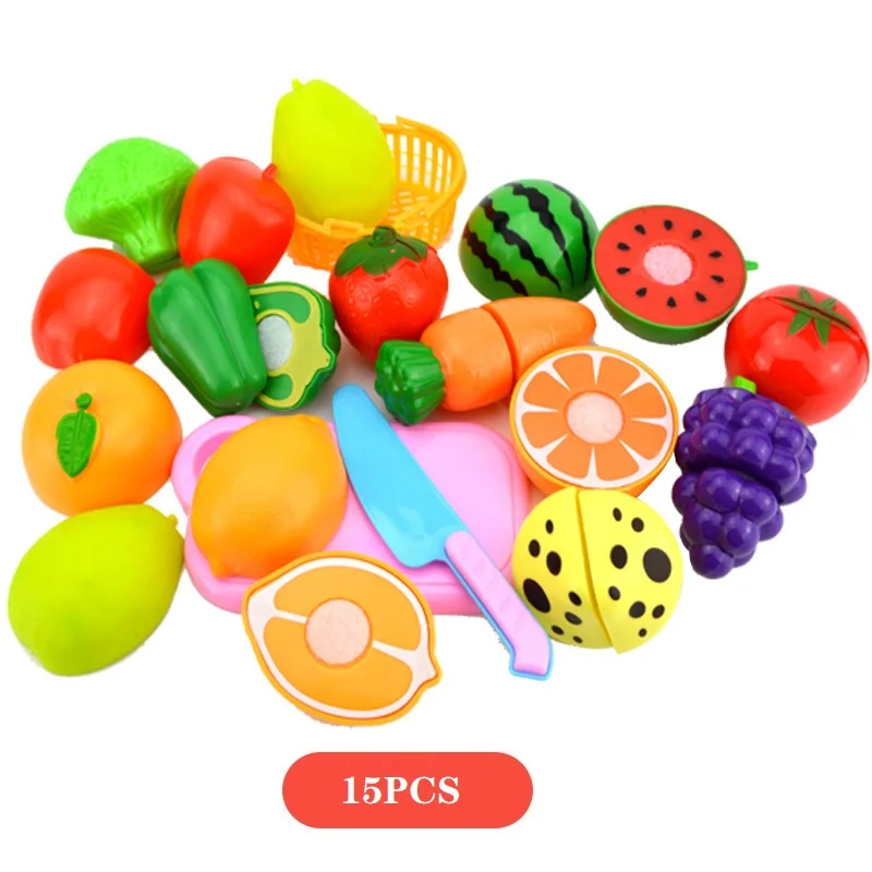 Игрушка для резки фруктов и овощей кухонный комплект ролевых игр фрукты овощи
