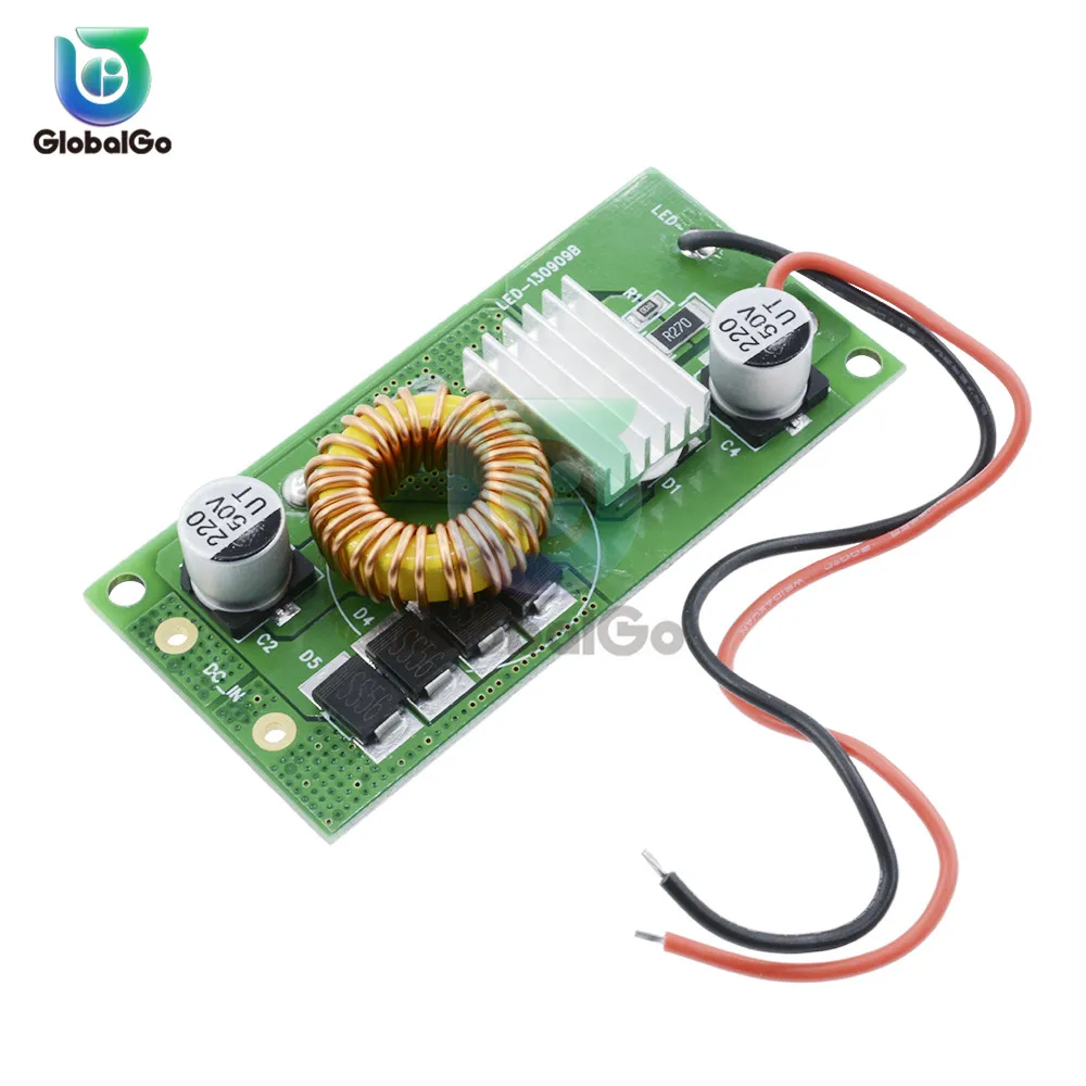 DC 12V 24V DC/DC Светодиодный драйвер постоянного тока мощностью 10 Вт 20 30 50 вход ower